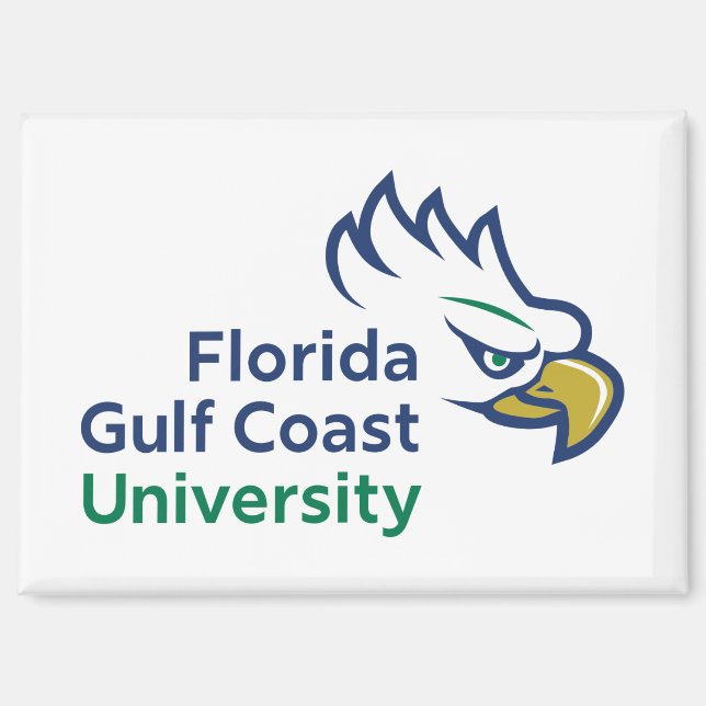 Florida Gulf Coast University | FGCU Azul Eagles Magnet (Vorderseite)