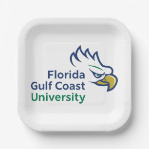Florida Gulf Coast University   FGCU Azul Eagles Pappteller
