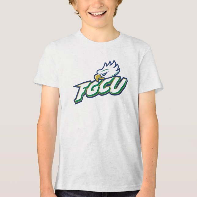 Florida Gulf Coast University | FGCU Azul Eagles Tri-Blend Shirt (Vorderseite)