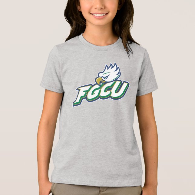 Florida Gulf Coast University | FGCU Azul Eagles Tri-Blend Shirt (Vorderseite)