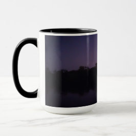 Florida Gulf Shore Beach vor Sunrise Foto Tasse