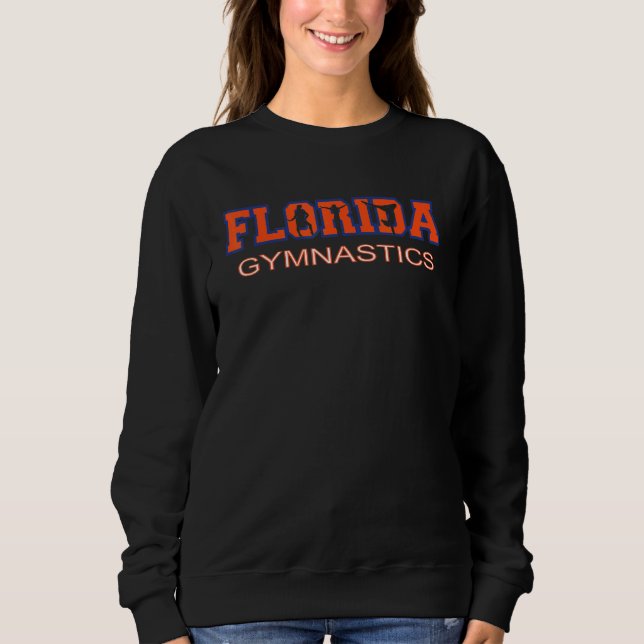 Florida Gymnastics Girls Tumbling Gear Gymnast Aer Sweatshirt (Vorderseite)