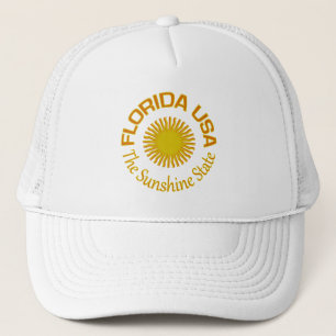 Florida hat truckerkappe
