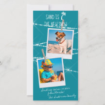 Florida Holiday 2-Foto Sand ist die neue Schneekar