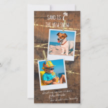 Florida Holiday 2-Foto Sand ist die neue Schneekar