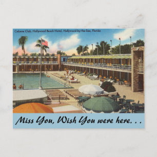 Florida, Hollywood Beach Hotel Postkarte