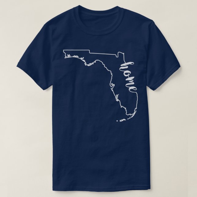 Florida Home  for any Floridian native  T-Shirt (Design vorne)