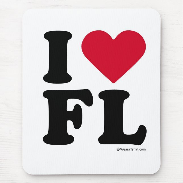 FLORIDA - I-LIEBE-FLORIDA - I-LIEBE FLORIDA MOUSEPAD (Vorne)