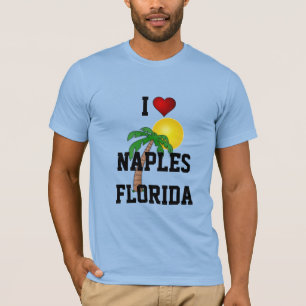 Florida: I Liebe Neapel, Florida Palmen und Sonne T-Shirt