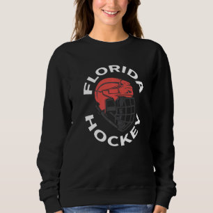 Florida Ice Hockey Apparel Helmet Graphic Women Me Sweatshirt
