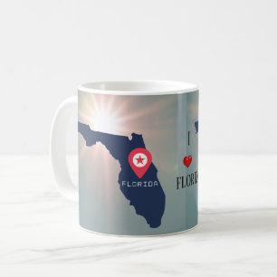 Florida in der Tasse Kaffee/Tee