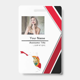 Florida Insurance Abzeichen Ausweis