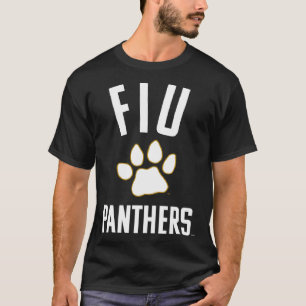 Florida International FIU Panels Große Einfarben T-Shirt