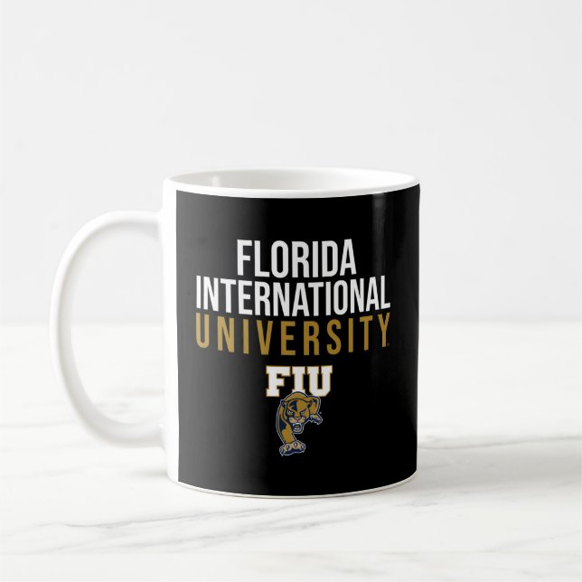 Florida International Fiu Panthers gestapelt Kaffeetasse (Links)