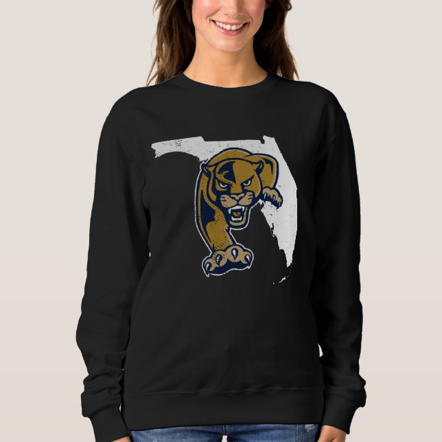 Florida International FIU Panthers State Shape Sweatshirt (Vorderseite)