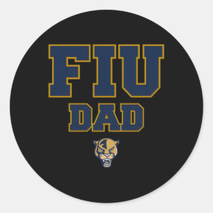 Florida International Fiu Panthers Vater Runder Aufkleber