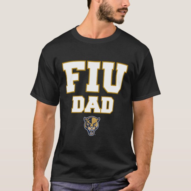 Florida International Fiu Panthers Vater T-Shirt (Vorderseite)