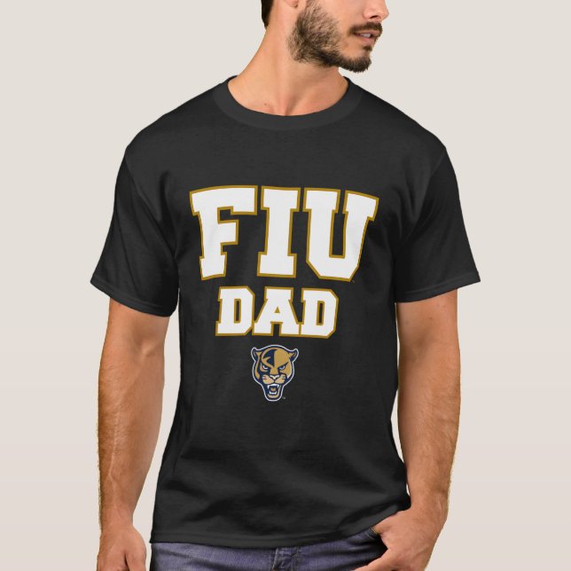 Florida International Fiu Panthers Vater T-Shirt (Vorderseite)