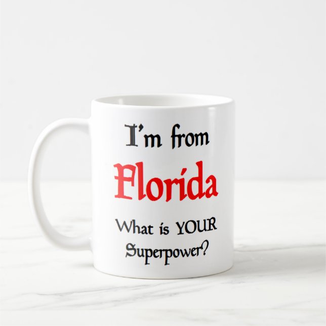 Florida-Kaffee-Tasse Kaffeetasse (Links)
