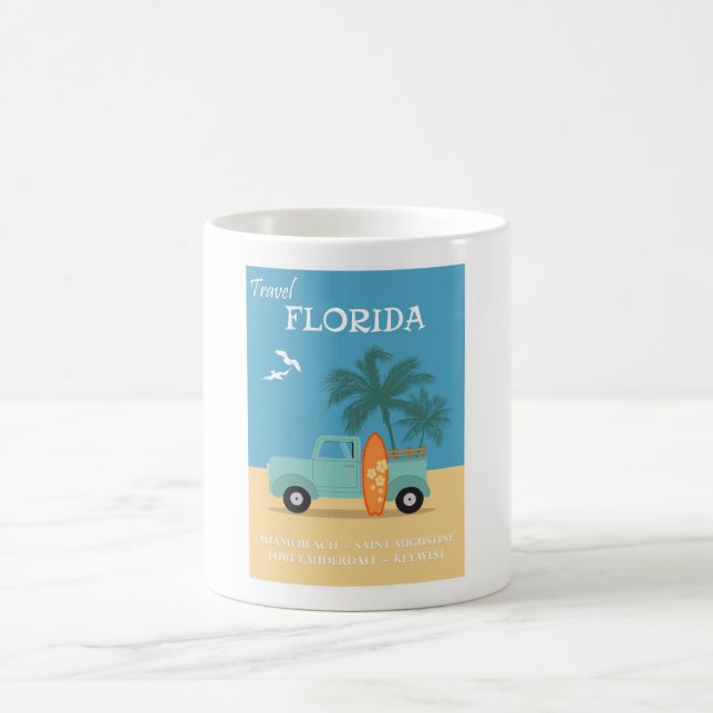 Florida: Kaffeemüge auf Reisen Kaffeetasse (Mittel)