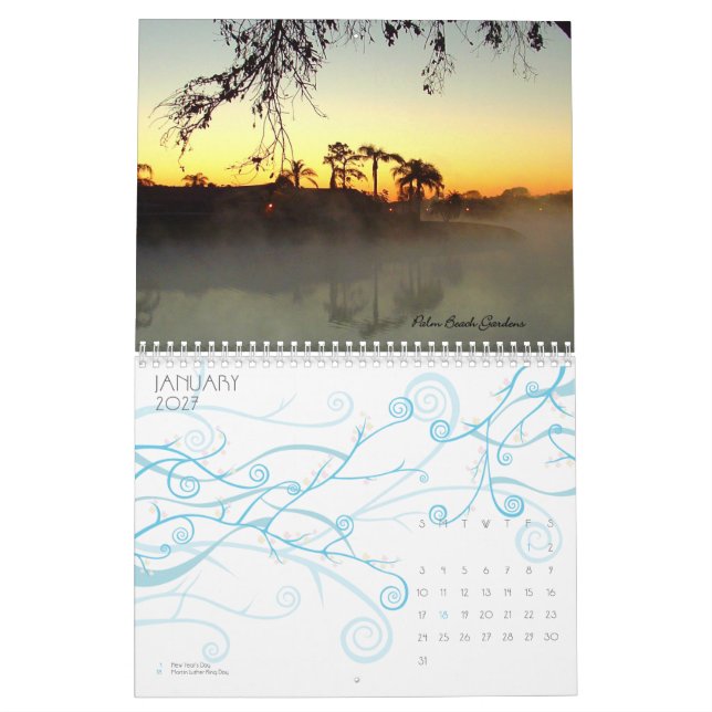 Florida-Kalender Kalender (Jan 2027)