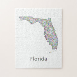 Florida-Karte Puzzle