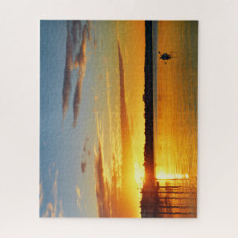 Florida Kayaker bei Sunset 16x20 Puzzle