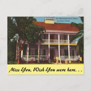 Florida, Key West, Old Lowe House Postkarte