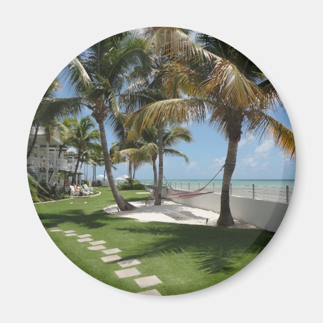 Florida Keys American Beach - Reasoner Store Magnet (Vorne)