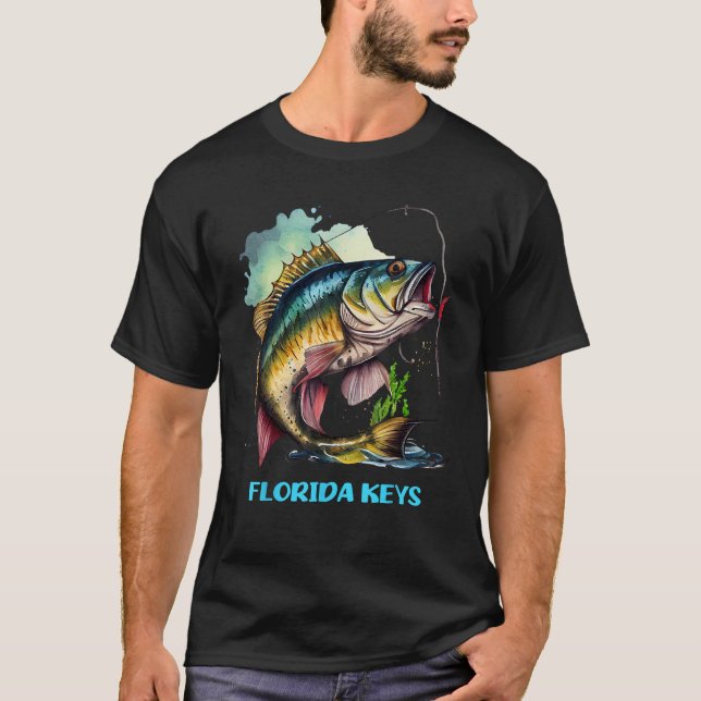 Florida Keys FL Fly Fishing Trip Fisher Flyfishing T-Shirt (Vorderseite)