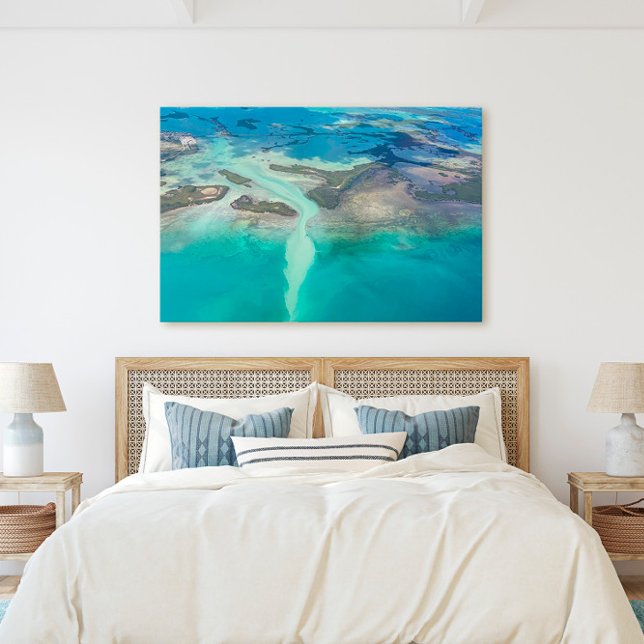 Florida Keys Islands vom Himmel Leinwanddruck (Von Creator hochgeladen)