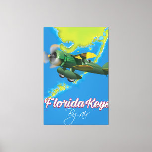 Florida Keys Reiseplakat Leinwanddruck