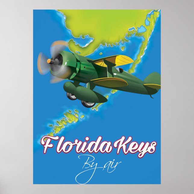 Florida Keys Reiseplakat Poster (Vorne)