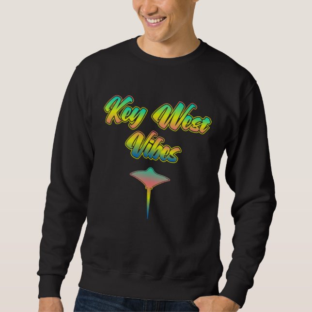 Florida Keys Stingray Vibes  The Conch Republic of Sweatshirt (Vorderseite)
