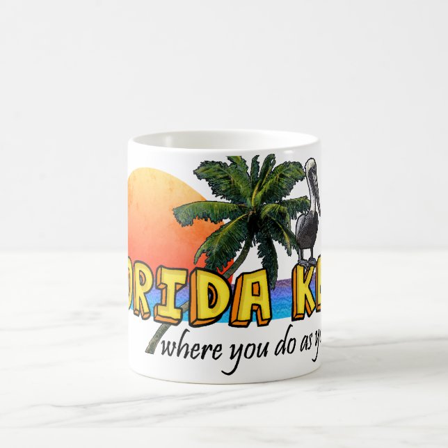 Florida Keys-Tasse Kaffeetasse (Mittel)