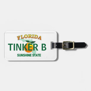 Florida-Kfz-Kennzeichen-Gepäckanhänger 2-Sided Gepäckanhänger