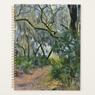 Florida Lace Spanish Moss Impressionist Art Planer