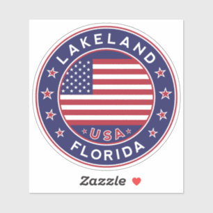 Florida, Lakeland Aufkleber