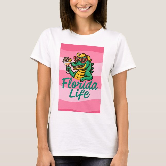Florida-Leben T-Shirt (Vorderseite)