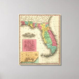 Florida Leinwanddruck