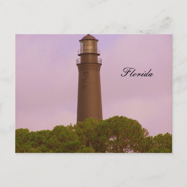 Florida Lighthouse Postkarte (Vorderseite)