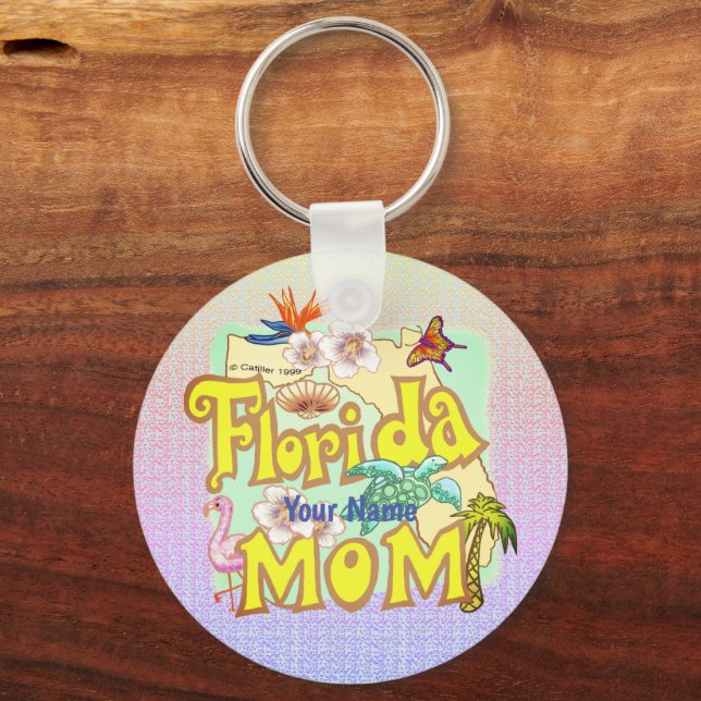 Florida Mama Schlüsselanhänger (Vorderseite)