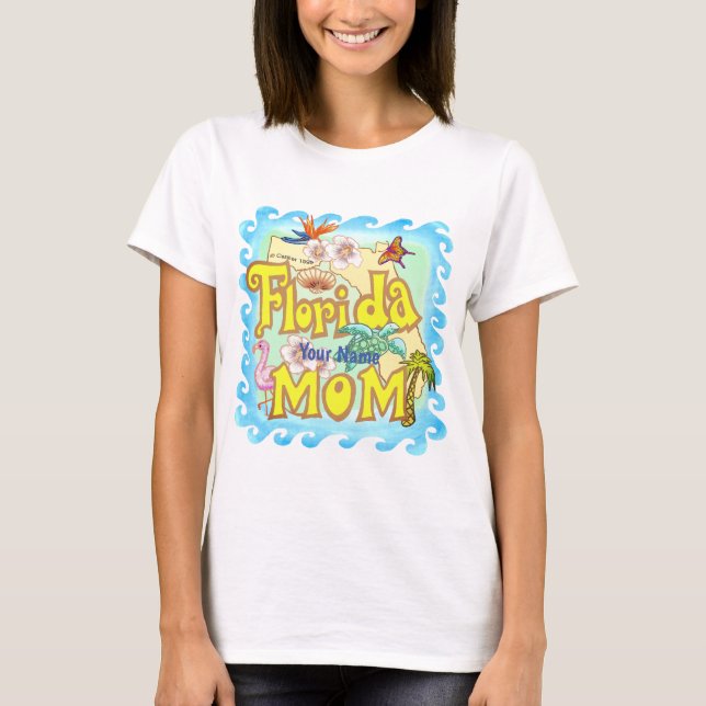 Florida-Mama T-Shirt (Vorderseite)