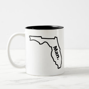 Florida-Mann Zweifarbige Tasse