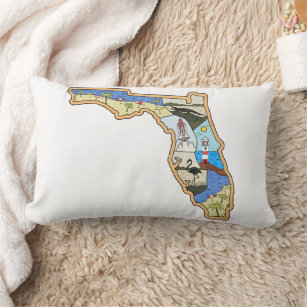 Florida Map Jacksonville Miami Tampa Key West Lendenkissen