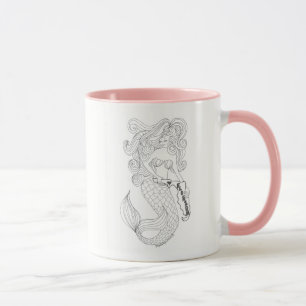 Florida-Meerjungfrau-Tasse Tasse