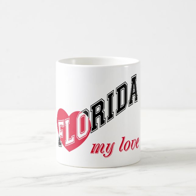 Florida meine Liebe Kaffeetasse (Mittel)