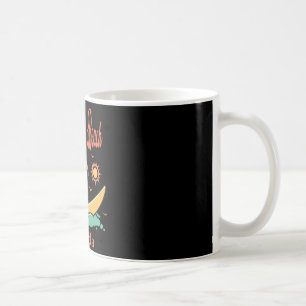 Florida Melbourne Beach Fl Surfer Surfen Angeln  Kaffeetasse