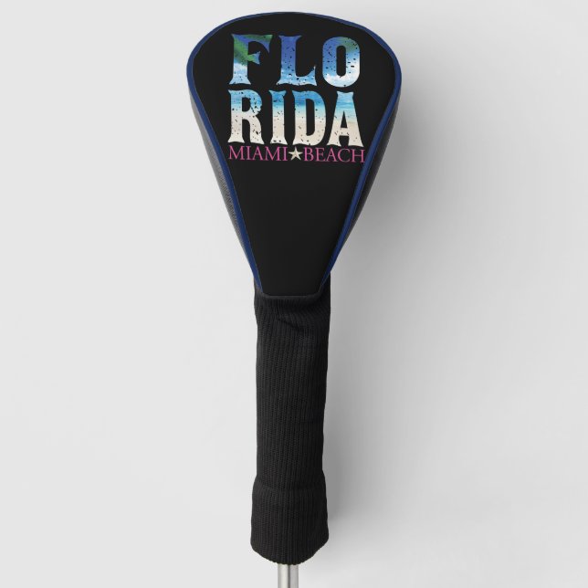 Florida, Miami Beach Golf Headcover (Vorderseite)
