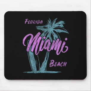 Florida Miami Beach Palmen Sommerurlaub Familie F Mousepad
